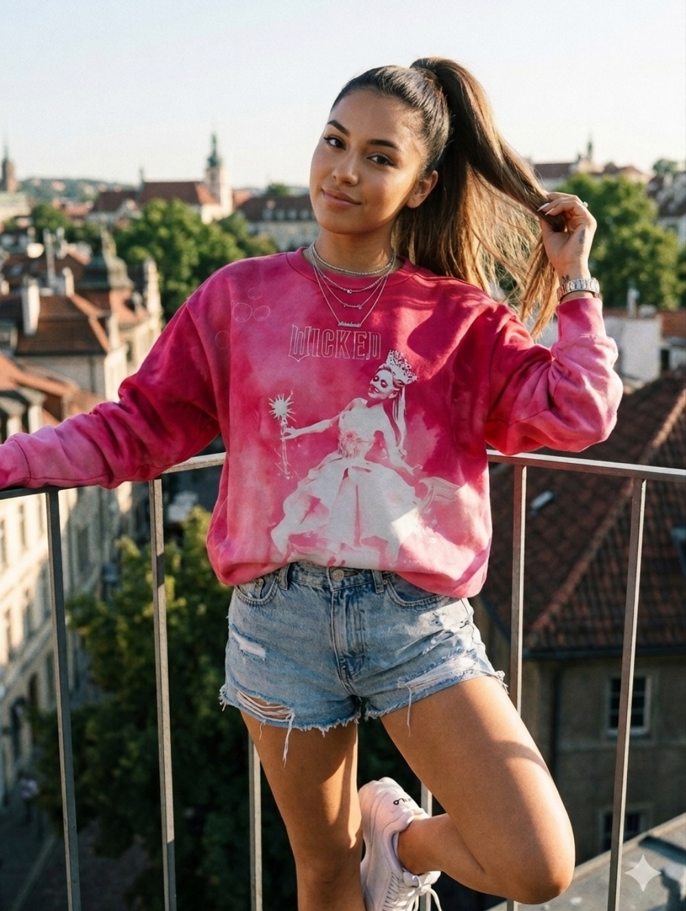 Ariana Grande Wicked Pink Sweatshirt